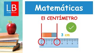 El CENTÍMETRO Cómo medir con la REGLA ✔👩‍🏫 PRIMARIA [upl. by Eyatnod547]