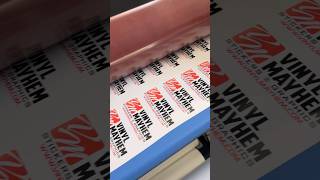 Our lamination gives your stickers an extra layer of protection lamination laminatedstickers [upl. by Arriaet787]