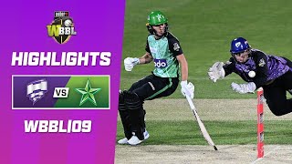 Hobart Hurricanes v Melbourne Stars  WBBL09 [upl. by Eat924]