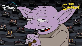 The Best Star Wars References  The Simpsons  Disney [upl. by Kaile]