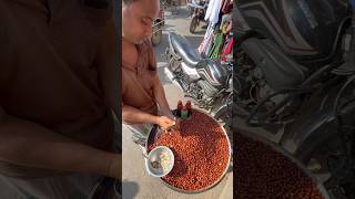 This man selling Nuts Chaat 🌰🥜  Bengali Street Food streetfood nuts badam foodievai [upl. by Eekaz380]