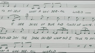 Behind the Song “What A Wonderful World” by Louis Armstrong [upl. by Fawcette26]