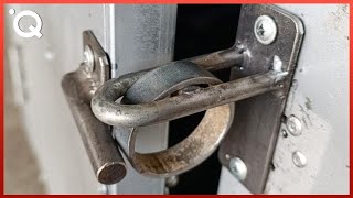 Genius DIY Door Latch Ideas and Homemade Security Locks  hungchevlog [upl. by Rosenblast]