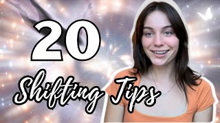 20 SHIFTING TIPS  Answering YOUR Shifting Questions ☆ [upl. by Llemor]