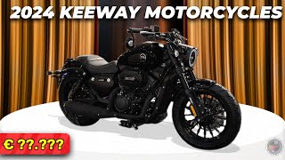 Keeway Motorcycles 2024 New Lineup Models with PRICES Hurricane Superlight Versilia FACTVieste [upl. by Refitsirhc]