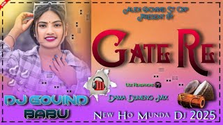 Gate Re  New Ho Munda Dj Song 2025  Dama Dumeng Style Mix  Dj Govind Babu Chakradharpur [upl. by Orgell492]