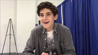 Gotham  David Mazouz Interview Season 3 WonderCon 2017 [upl. by Doersten465]