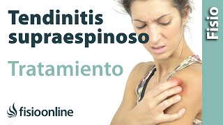 Tendinitis del supraespinoso  Tratamiento con ejercicios automasajes y estiramientos [upl. by Renruojos928]