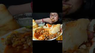 Eating chole puri😋😋street food🍲 south Indian asmr asmr foodie mukbang shortsfeed food [upl. by Vinni127]