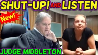 Entitled Absconder is AGITATED about her BOND Judge Middleton courtroomdrama courtlive streams [upl. by Ataynek669]