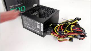 Cowcot TV Présentation alimentation Cooler Master Masterwatt Lite [upl. by Gnoh]