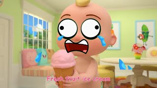 Cocomelon The Ice Cream Song PART 2 Funny Facial Expressions [upl. by Angel333]