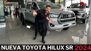 NUEVA TOYOTA HILUX SR 2024  Tan indestructible como siempre [upl. by Gnaig]