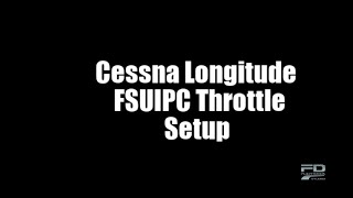 FSUIPC Saitek Throttle Quadrant Setup [upl. by Werdn344]