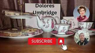 Dolores Umbridge tea set 2024 [upl. by Lyrret]