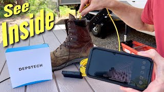 WIFI Scope Inspection Camera Review  iPhone amp Android [upl. by Lorollas214]