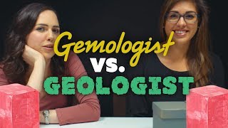 Examining Rhodochrosite Gemologist vs Geologist [upl. by Zobkiw324]