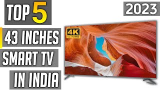 Best 43 inch 4k tv in india 2023  best 43 inch 4k smart tv in india 2023 [upl. by Hart]