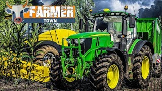 LS19 FarmerTown 58 GEWITTER Drama auf dem Maisfeld  LANDWIRTSCHAFTS SIMULATOR 19 [upl. by Akimehs]