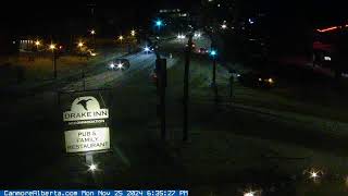 Railway Avenue Livecam Canmore Alberta [upl. by Turrell]