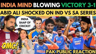 ABID ALI SHOCKED 😳 ON IND VS SA SERIES 31  TILAK VERMA 120  SANJU 104  ARSHDEEP SINGH 320 [upl. by Margette]