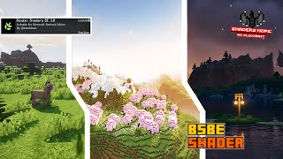 BSBE SHADER MCPE 12130 4GB DIVACE WORKING SHADERS [upl. by Okihcas]