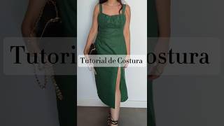 Tutorial de Costura Vestido con frunces  Patrón y Confección coserconamor coseresfácil [upl. by Adalbert]