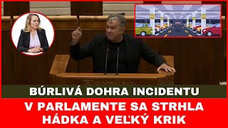 Búrlivá dohra incidentu z garáže V parlamente sa strhla hádka a krik [upl. by Glinys505]