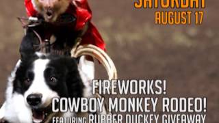 Frederick Keys TV Commercial Cowboy Monkey Rodeo [upl. by Noemis]