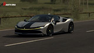 RAW FERRARI SF90 STRADALE DEUTSCHLANDRING LAPS [upl. by Maressa]