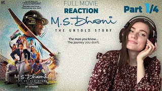 Russian Girl Reacts  MS DHONI  FULL MOVIE REACTION P14 [upl. by Anaitak]