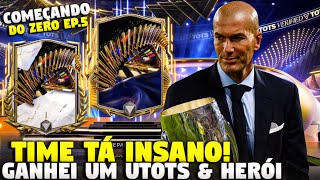 TIME ESTÁ INSANO🤩🔥 UTOTS amp HERÓI CHEGOU NA CONTA DO ZERO FC MOBILE [upl. by Ellatnahc377]