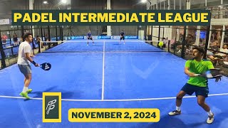 Play Padel  Intermediate  Road To Open League Week 4  Nigel Kres vs Michael Ale  Nov 2 [upl. by Neyud]