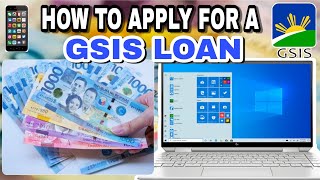 HOW TO APPLY FOR A GSIS LOAN 2020  Apply Online [upl. by Yesllek]