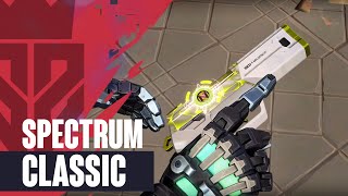 Spectrum Classic Skin Showcase ZEDD Classic  Valorant Spectrum Skins [upl. by Atinrahc726]