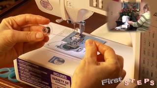 FIRST STEPS with Brother CE8080PRW Computerized Sewing Machine [upl. by Eugatnom]