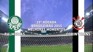 Melhores Momentos  Palmeiras 3 x 3 Corinthians  Brasileirão  06092015 [upl. by Calysta886]