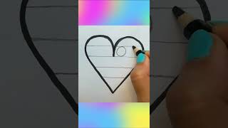 Heart Drawingdrawingartshorts [upl. by Libbey151]