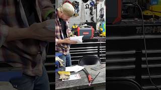 Testing the fronius tig welder onthemove welding weld video FroniusWelding TheWeldstarCo [upl. by Grega]