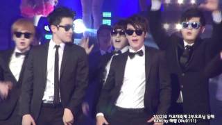 Fancam 111230 KBS Gayo Daejun Mr Simple remix Donghae focus [upl. by Hazaki]