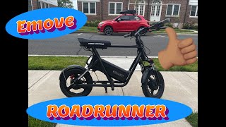 Emove roadrunner unboxing and look [upl. by Aleahs378]