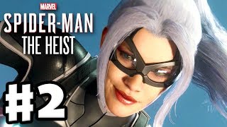 SpiderMan  PS4 The Heist DLC  Gameplay Walkthrough Part 2  Black Cat amp All Screwball Challenges [upl. by Hermon]