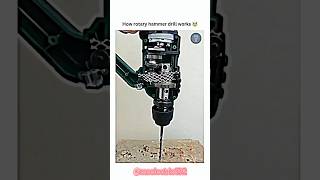 how rotary hammer drill works electrical ytshorts hammerdrill [upl. by Hoskinson802]