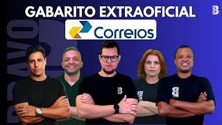 GABARITO EXTRAOFICIAL  CONCURSO DOS CORREIOS 2024 [upl. by Bills]