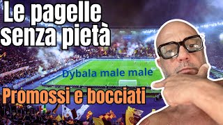 🔴🟡🚨🚨 LE PAGELLE CRUDE PROMOSSI E BOCCIATI Forza ROMA [upl. by Royd110]