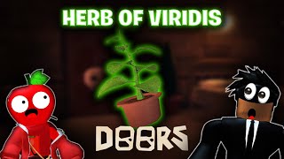 THE HERB OF VIRIDIS IS CRAZY IN ROBLOX DOORS [upl. by Fairfield]