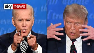 Watch In Full Trump versus Biden in the first US Presidential election debate [upl. by Josey499]