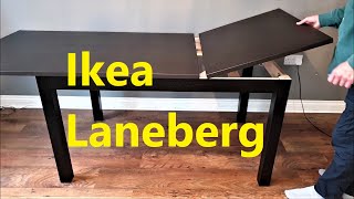 Ikea Laneberg extendable table [upl. by Trojan]