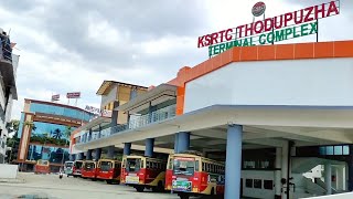 Thodupuzha KSRTC New Bus Stand Idukky District Kerala [upl. by Freyah]