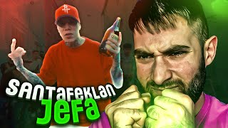 ¡REACCIÓN EPICA 🤯 Santa Fe Klan  JEFA 🔥 [upl. by Dawes]